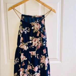 Blue Floral Dress